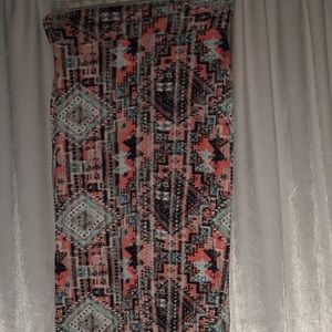 Tribal Maxi Skirt